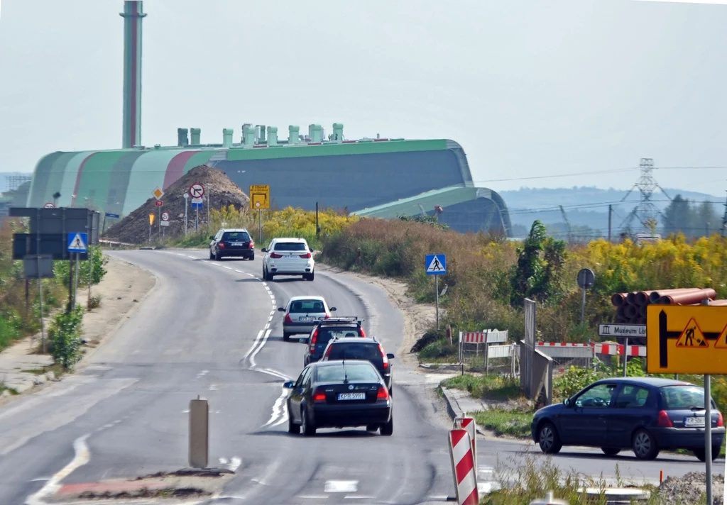 Przebudowywana ulica Igołomska