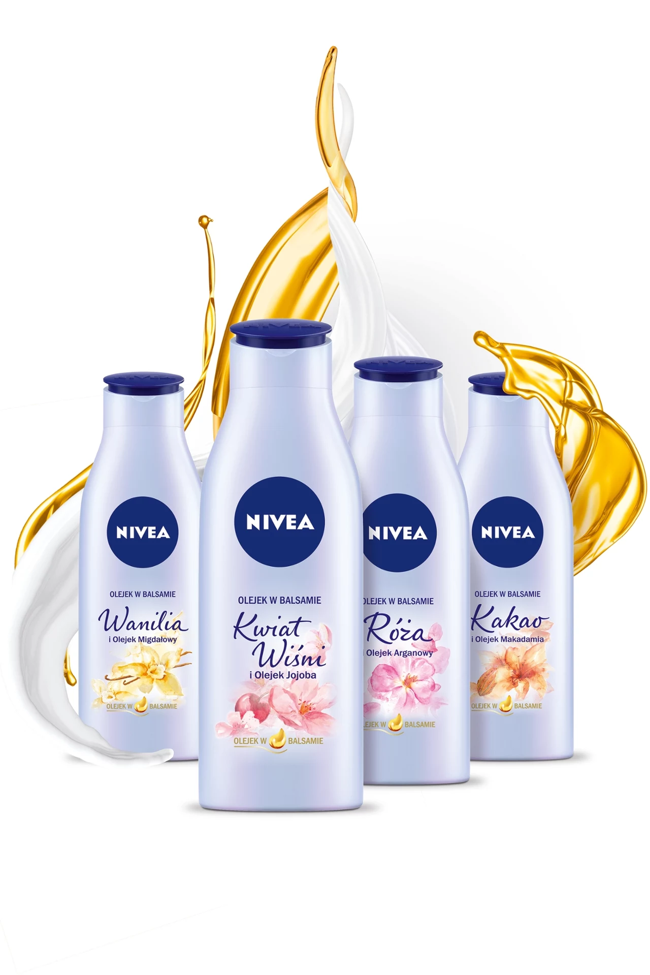 Olejki w balsamach NIVEA Olejki w balsamach NIVEA