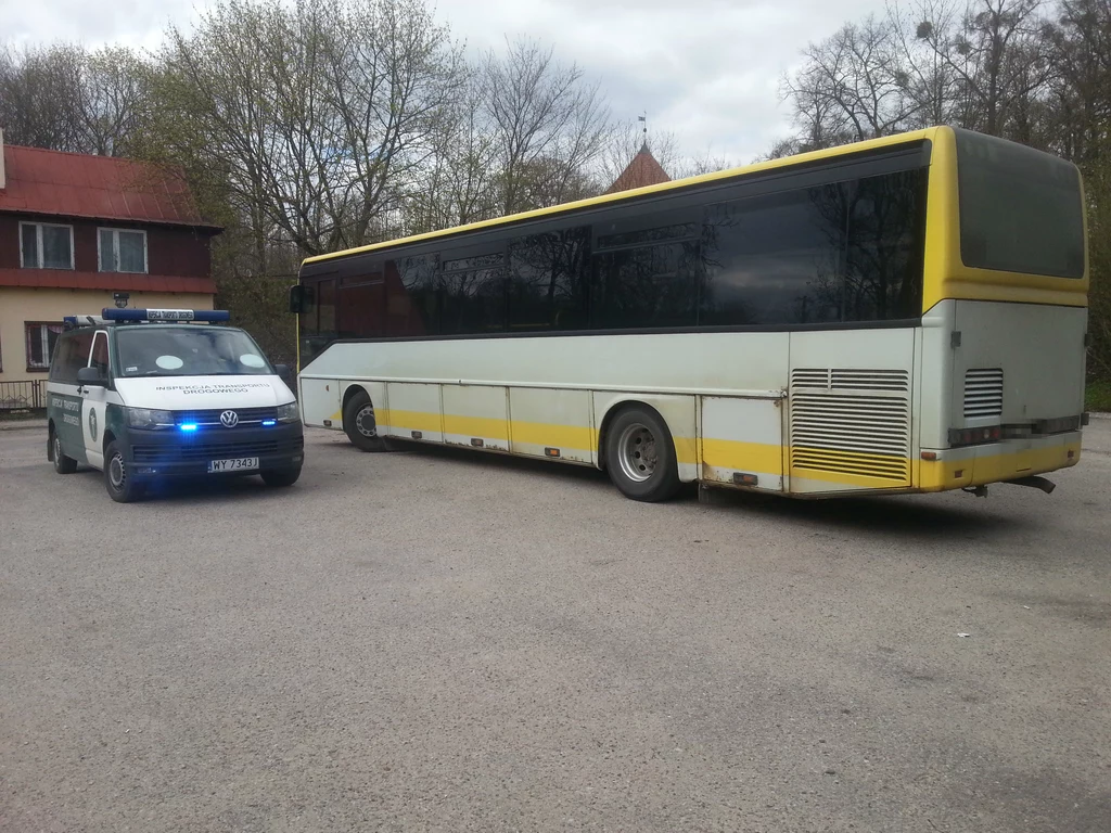 Autobus znajdował się w fatalnym stanie technicznym