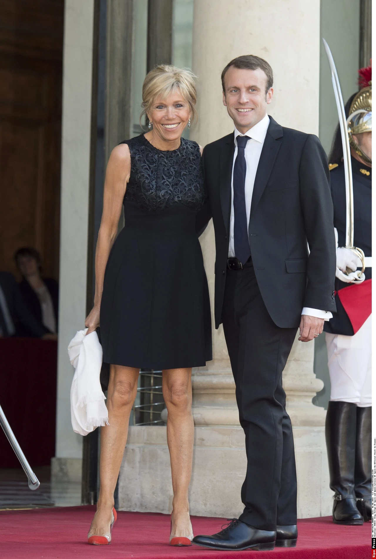 Emmanuel Macron i Brigitte Trogneux Emmanuel Macron i Brigitte Trogneux