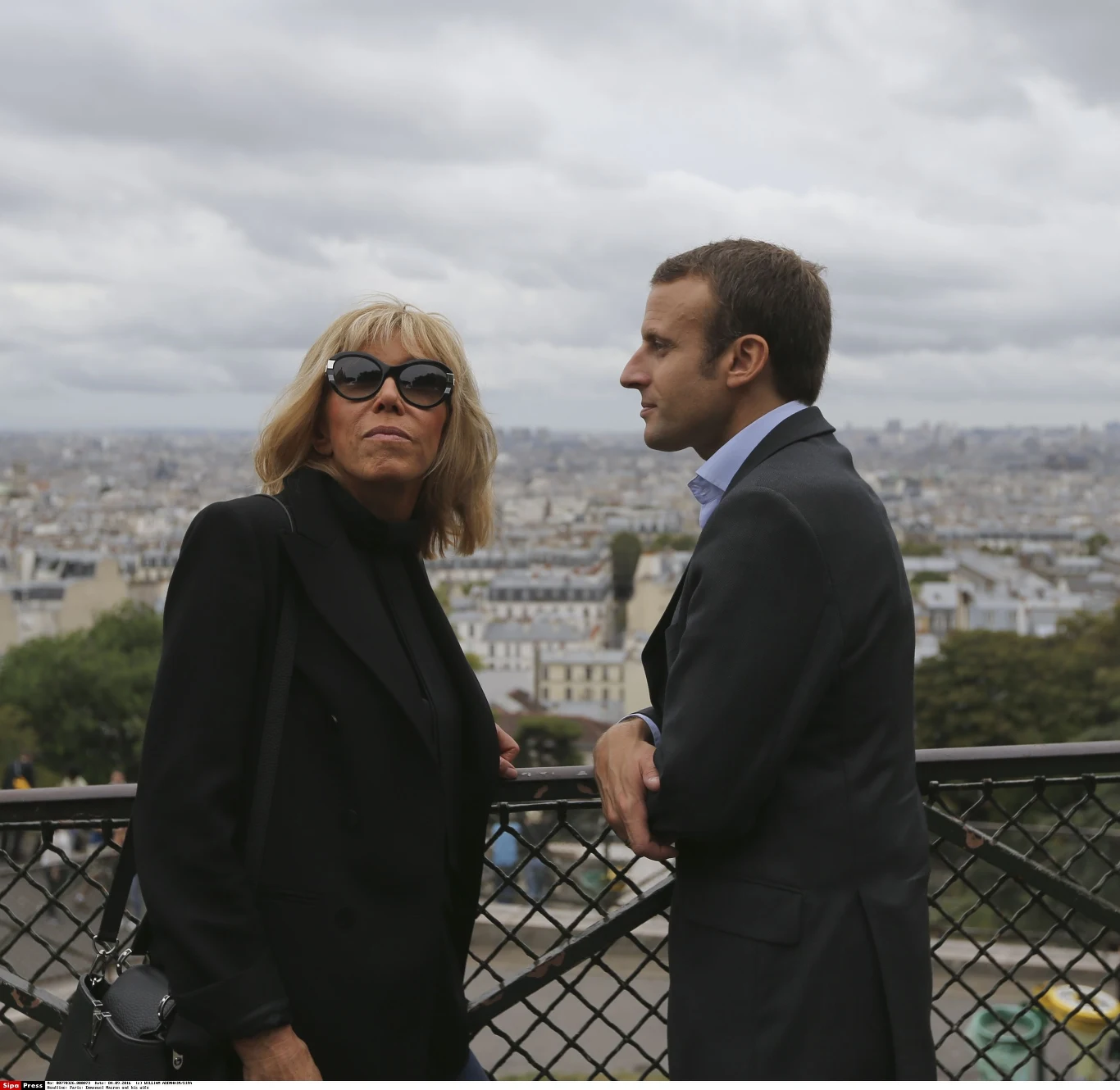 Emmanuel Macron i Brigitte Trogneux Emmanuel Macron i Brigitte Trogneux
