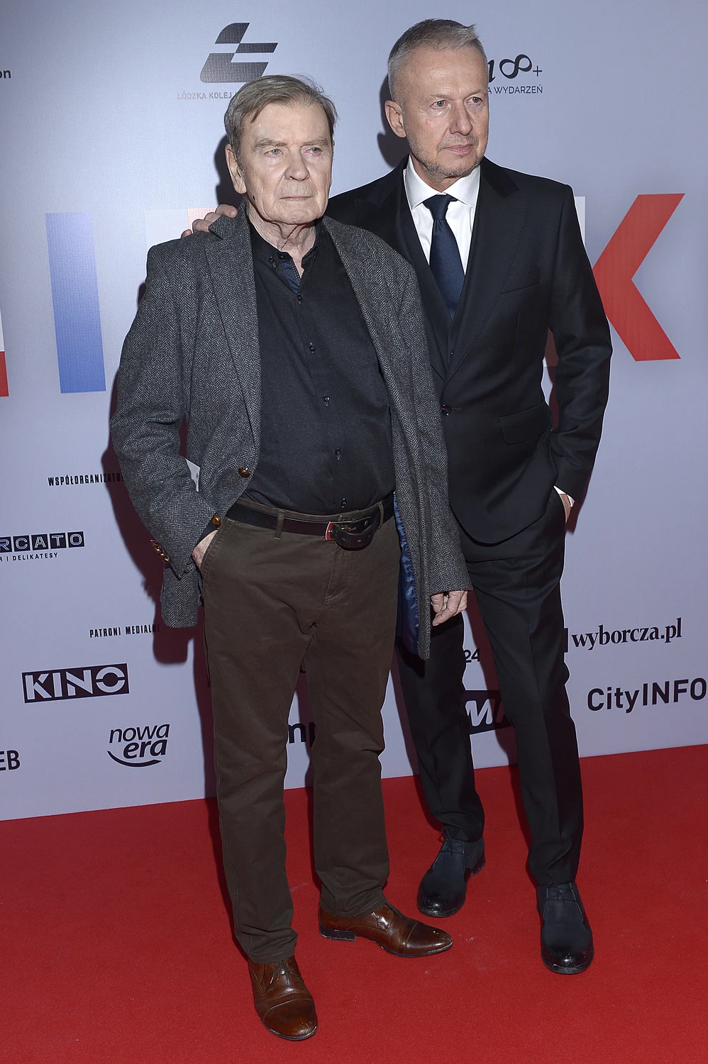 Zygmunt Malanowicz, na zdj. z Bogusławem Lindą Zygmunt Malanowicz, na zdj. z Bogusławem Lindą