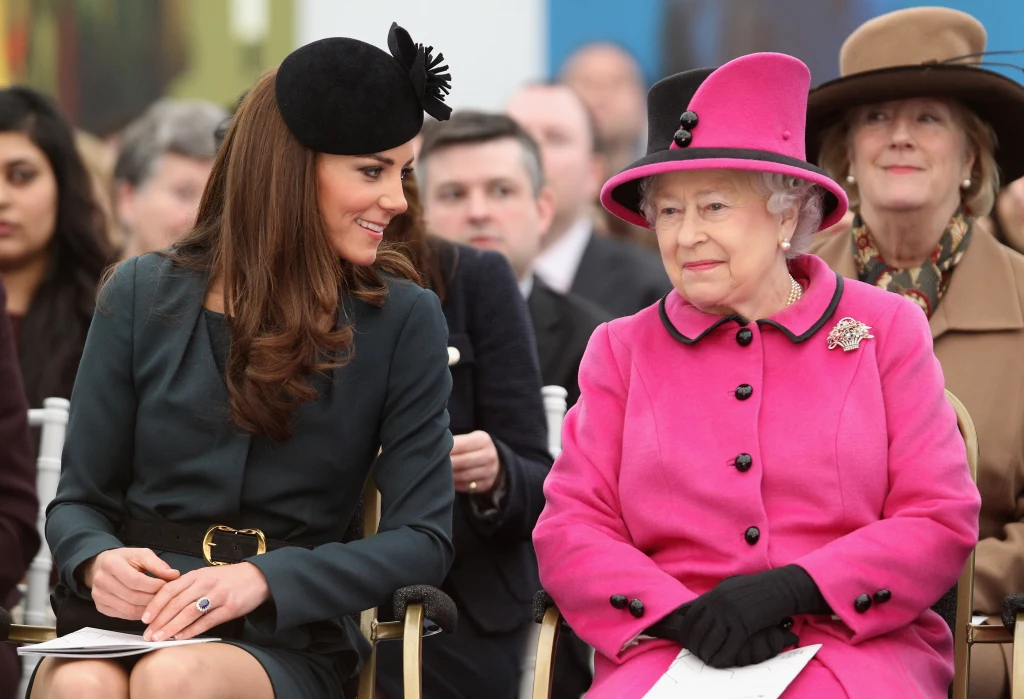 Księżna Kate i Elżbieta II