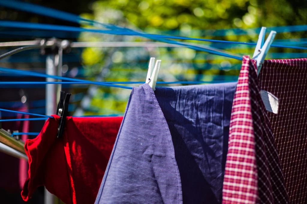 Suszenie prania na zewnątrz może być niekorzystne dla zdrowia