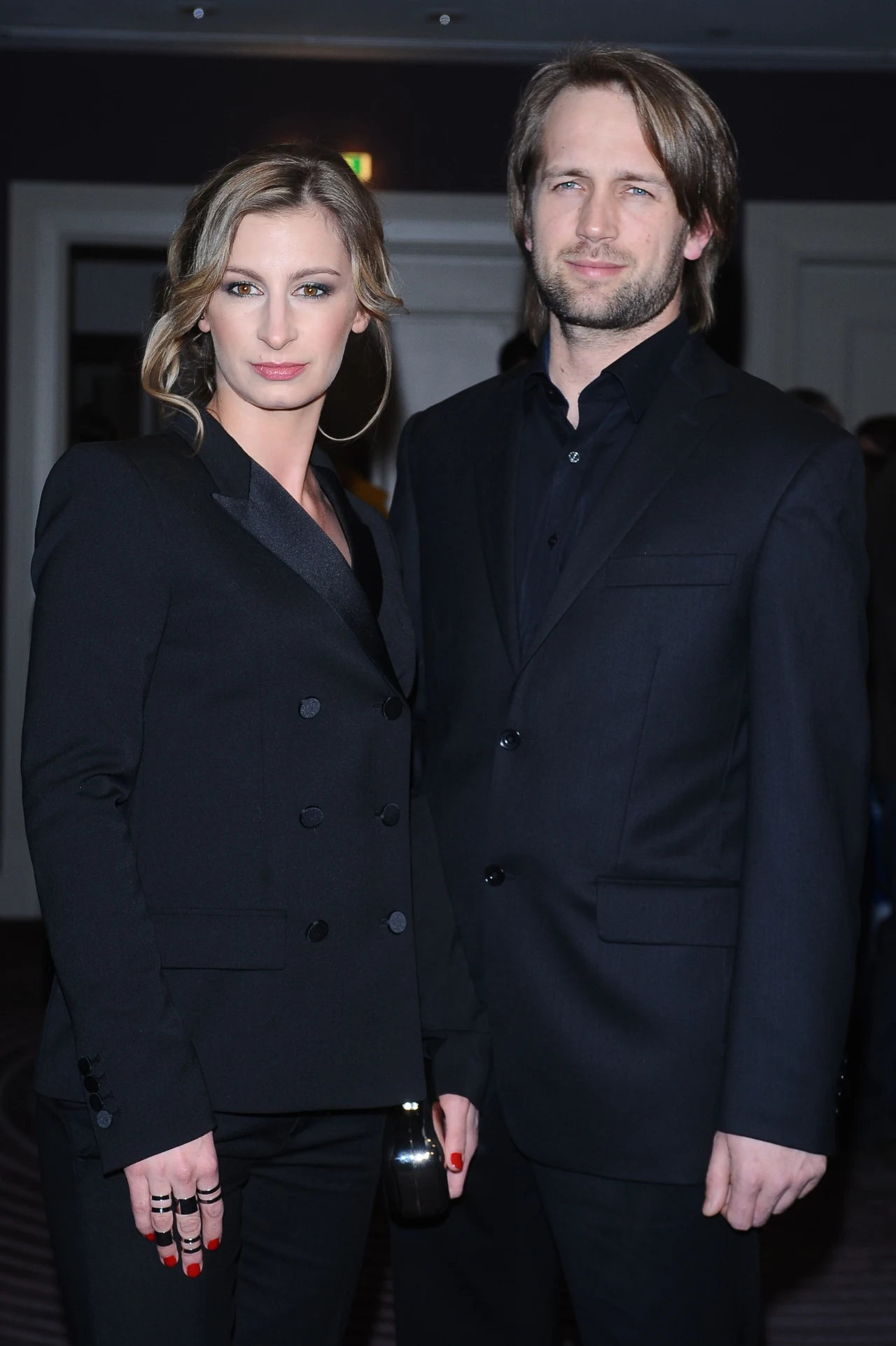 Magdalena z ukochanym Sławomirem