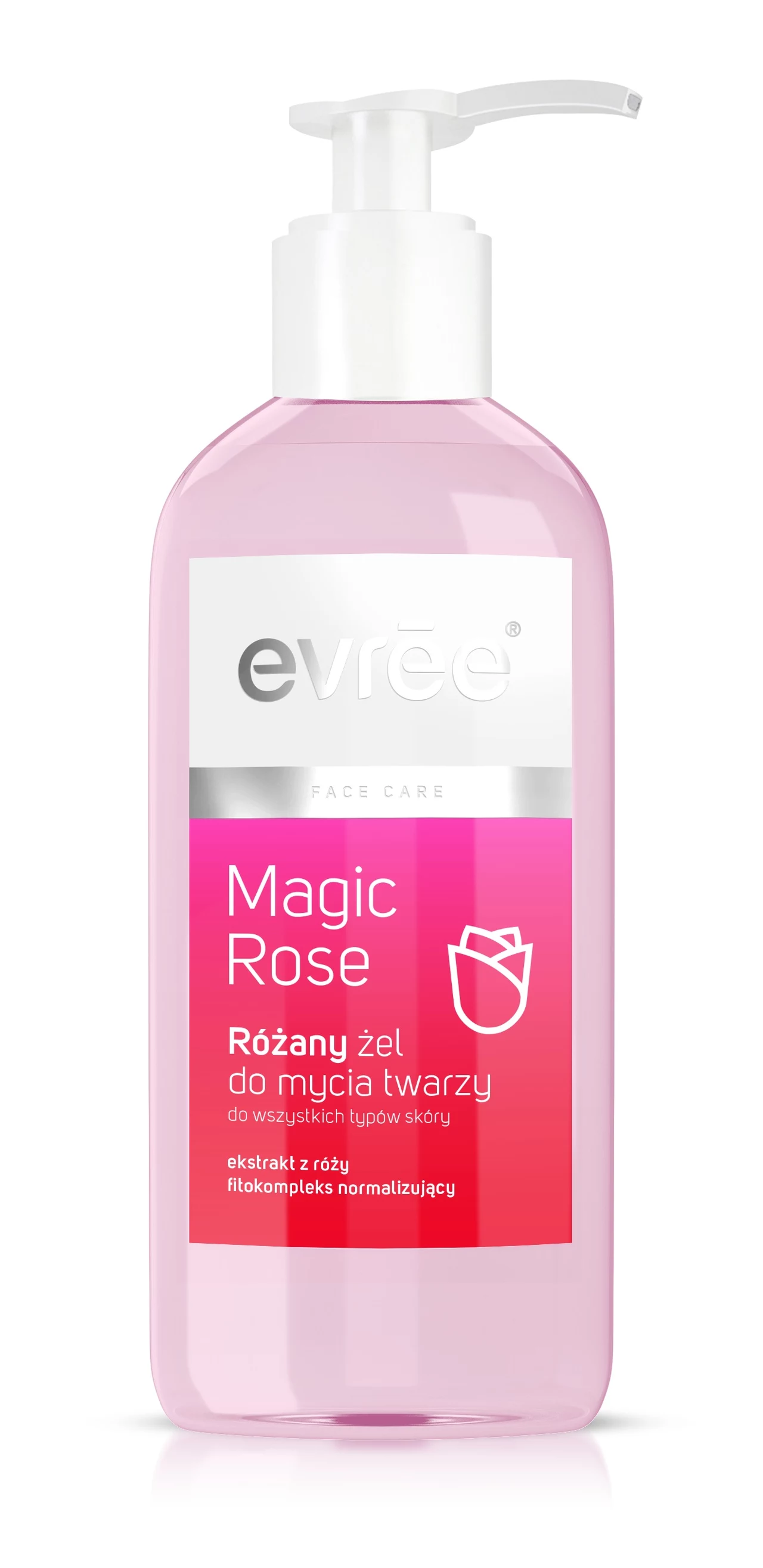 Różany żel do mycia twarzy Różany żel do mycia twarzy