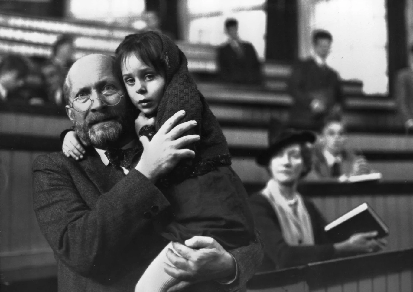 Wojciech Pszoniak w filmie "Korczak" Andrzeja Wajdy