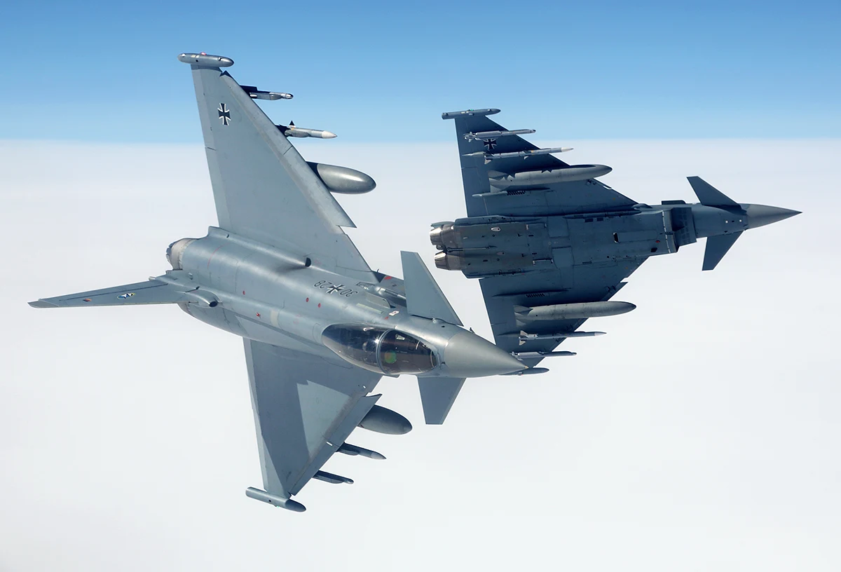 Niemiecki myśliwiec Eurofighter