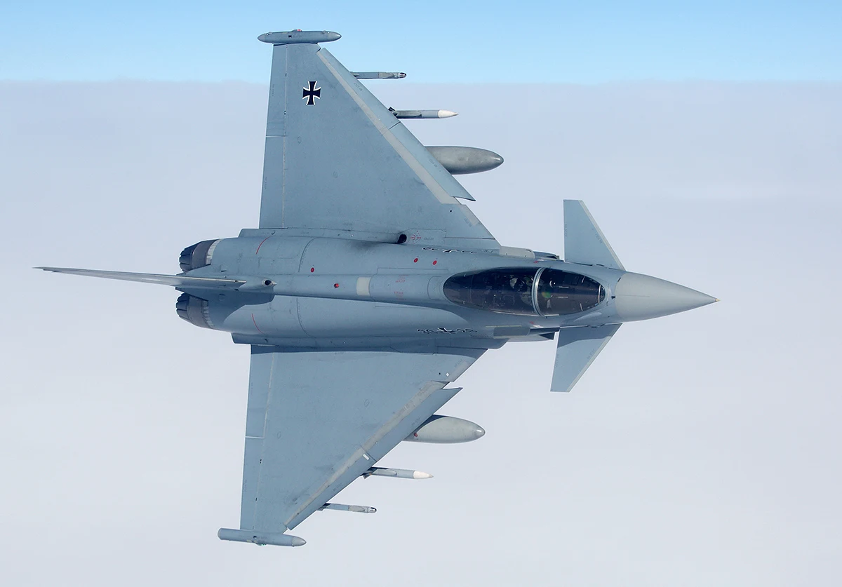 Niemiecki myśliwiec Eurofighter