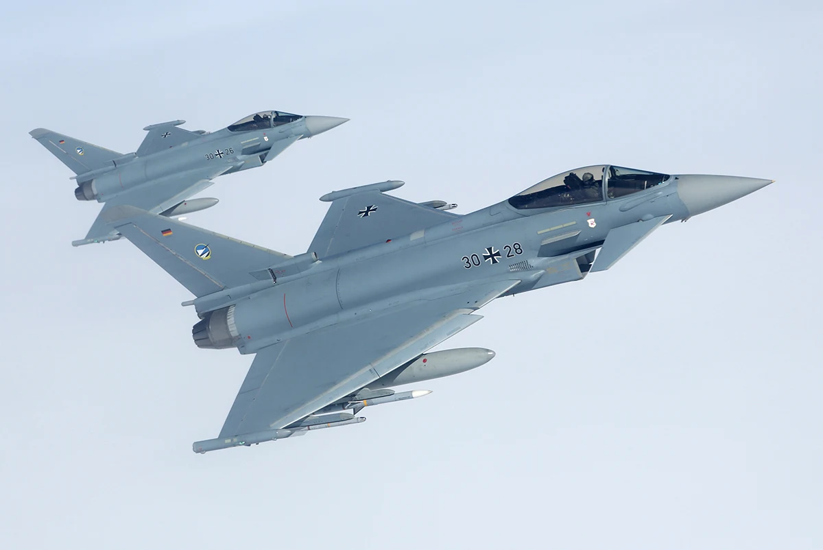 Niemiecki myśliwiec Eurofighter