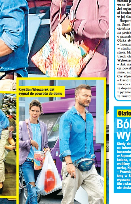 Zdjęcia Wieczorka i Szafirskiej opublikował tygodnik "Twoje Imperium" Zdjęcia Wieczorka i Szafirskiej opublikował tygodnik "Twoje Imperium"