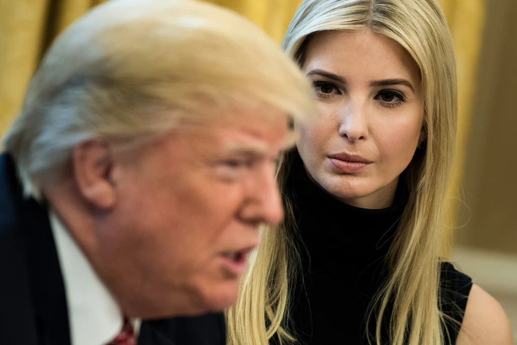 35-letnia Ivanka Trump jest najstarszą córką Donalda Trumpa 35-letnia Ivanka Trump jest najstarszą córką Donalda Trumpa