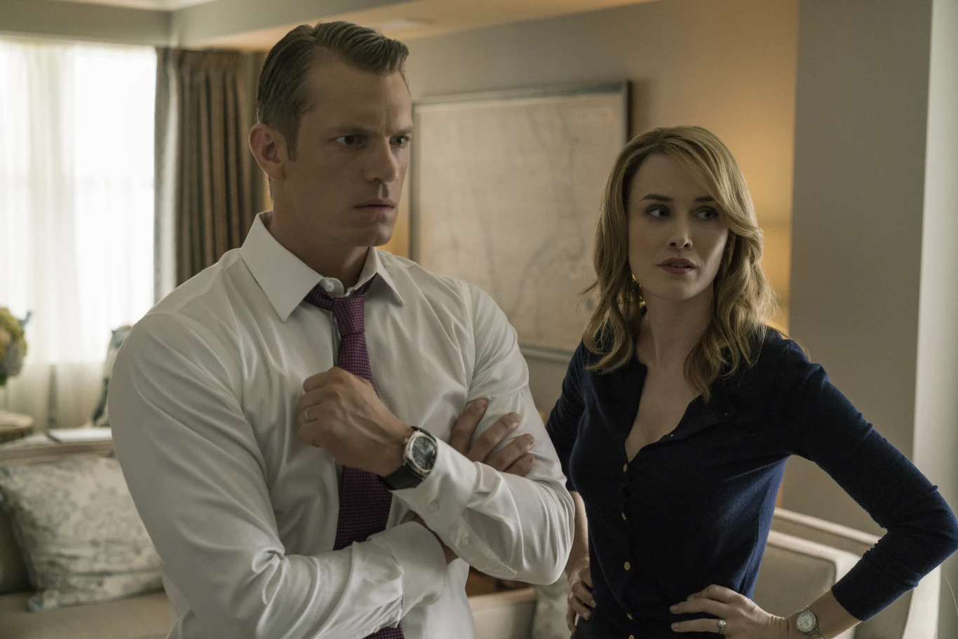 "House of Cards": Joel Kinnaman, Dominique McElligott