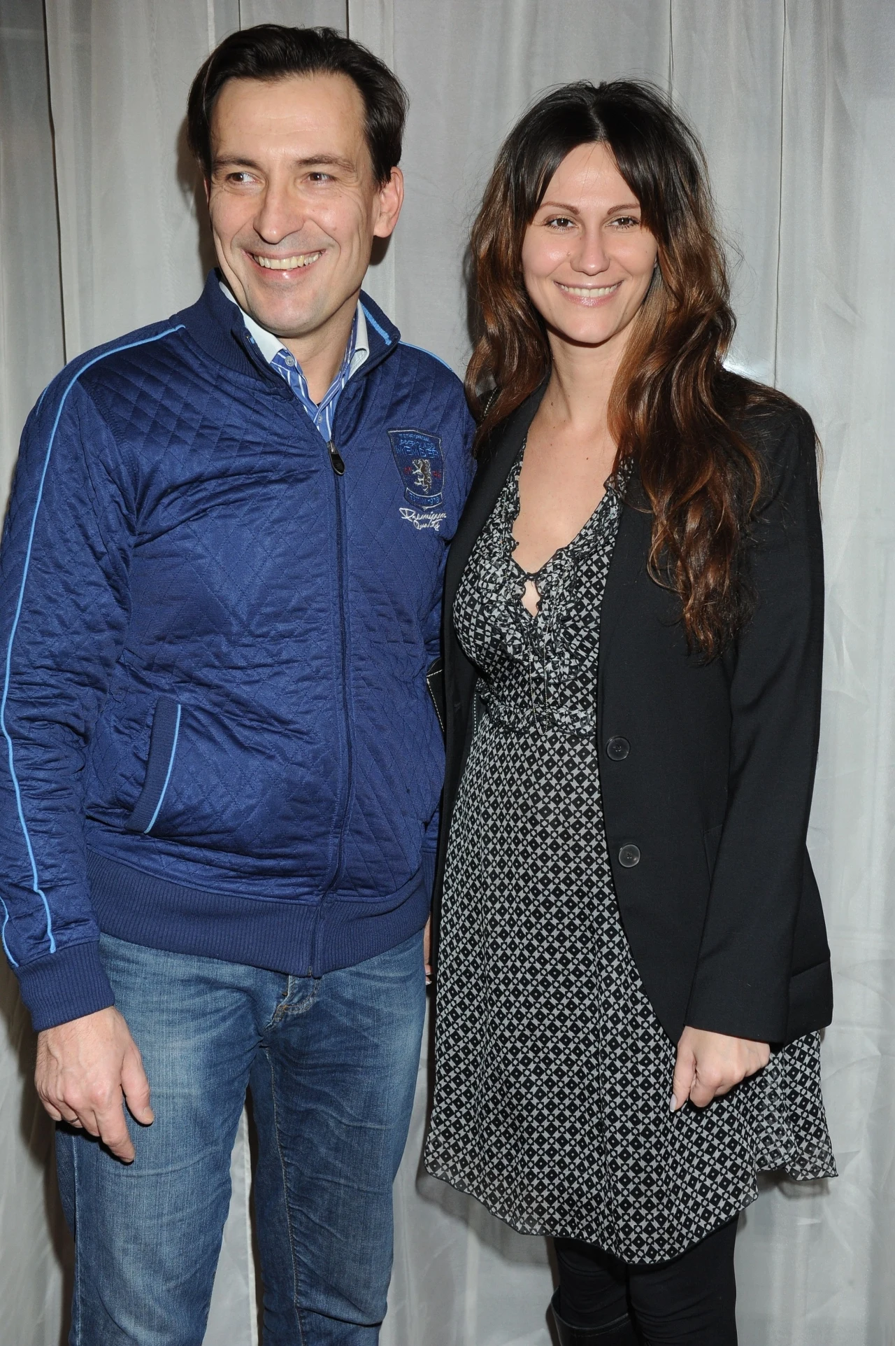 Dariusz Kordek z drugą żoną, Elizą