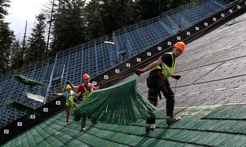 Prace modernizacyjne na skoczni w Zakopanem Prace modernizacyjne na skoczni w Zakopanem