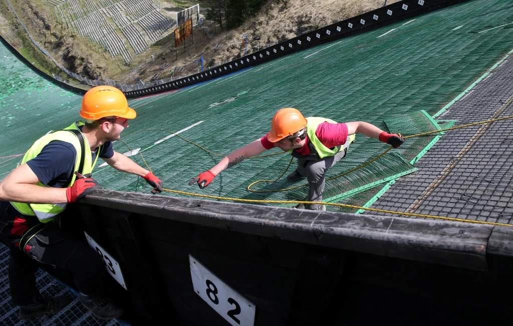 Prace modernizacyjne na skoczni w Zakopanem Prace modernizacyjne na skoczni w Zakopanem