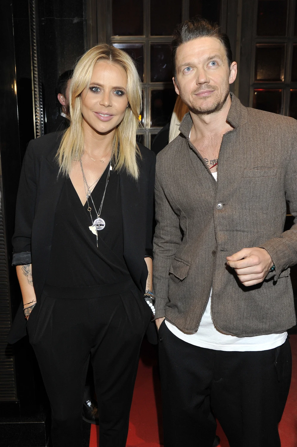 Maja Sablewska z byłym parterem, Wojtkiem Mazolewskim Maja Sablewska z byłym parterem, Wojtkiem Mazolewskim