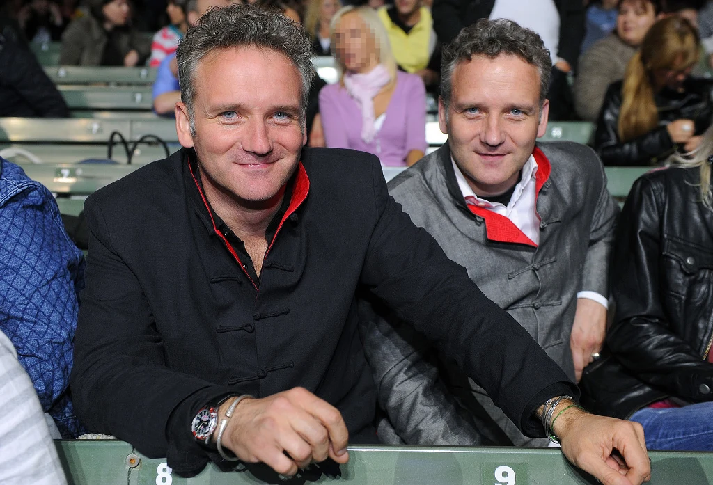Jacek i Jarosław w 2009 roku. Już dawno nie byli widziani razem 