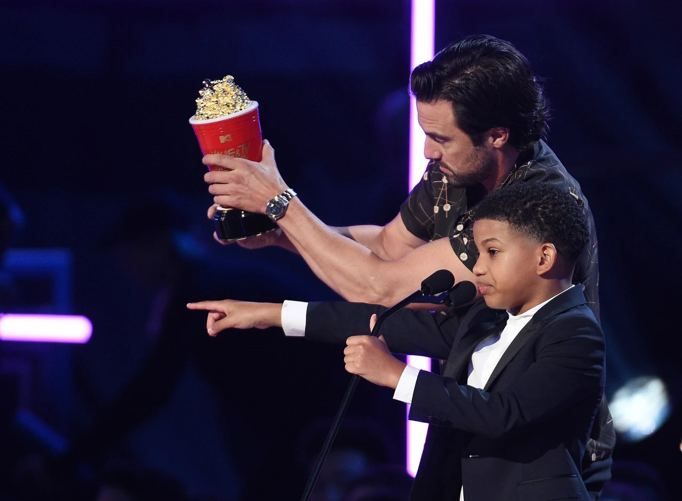Milo Ventimiglia (Jack) i Lonnie Chavis (Randall)