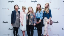 Valérie Cooper Brand Director Annnayake, Marieta Żukowska, Monika Mantewka Douglas Polska, Lisa Fiedler Brand Manager Douglas GmbH, Rozalia Mancewicz