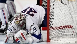 Cristobal Huet, bramkarz Francji, nie dał się pokonać w serii rzutów karnych