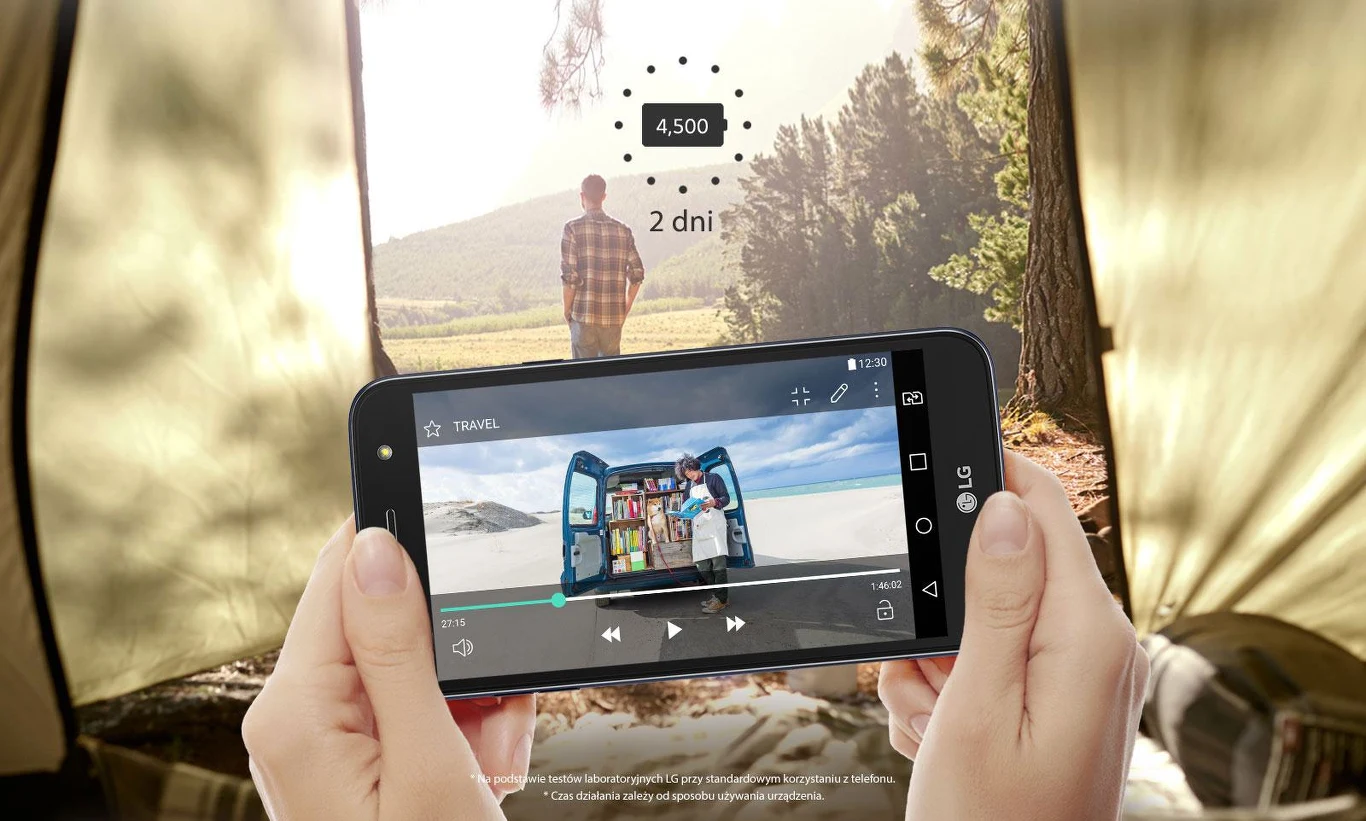 LG X power2 z baterią 4500 mAh LG X power2 z baterią 4500 mAh
