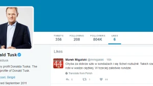 Donald Tusk na Twitterze