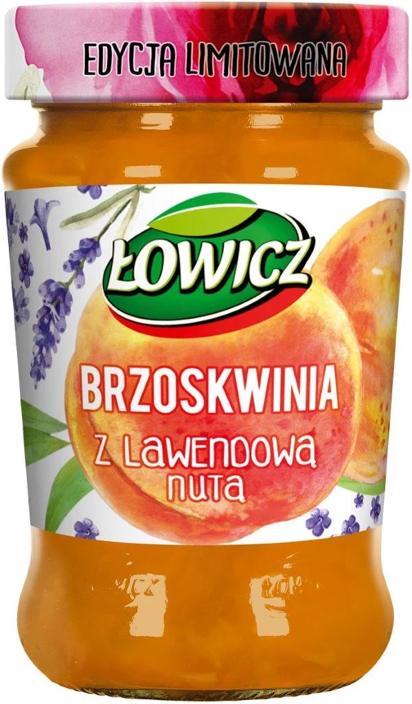 Brzoskwinia z lawendową nutą Brzoskwinia z lawendową nutą