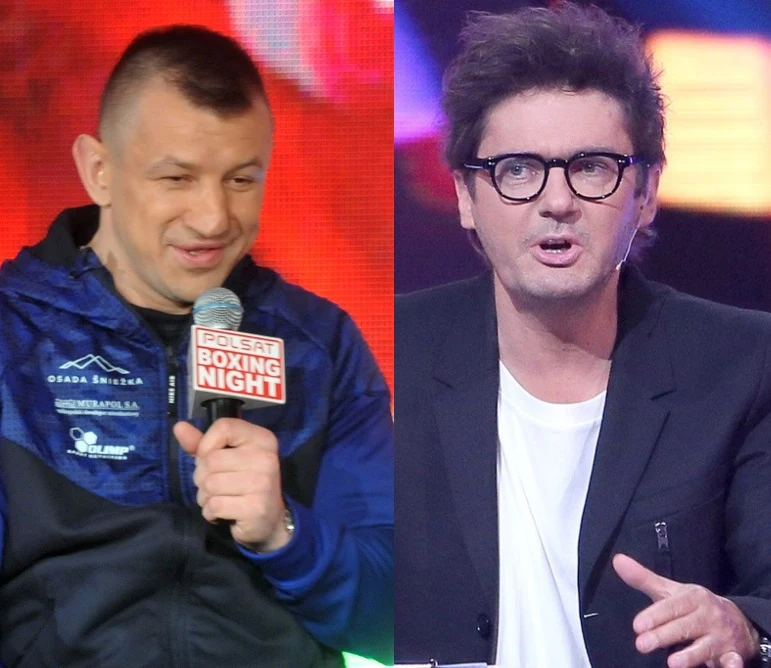 Tomasz Adamek i Kuba Wojewódzki Tomasz Adamek i Kuba Wojewódzki