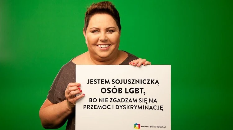 Dorota Wellman też wsparła tę akcję Dorota Wellman też wsparła tę akcję