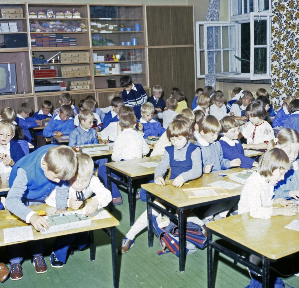 Szkoła gminna, 1980 rok
