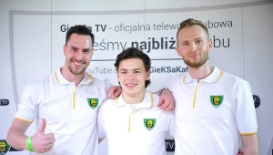 Od lewej: Tomasz Malasiński, Patryk Wronka i Dariusz Gruszka