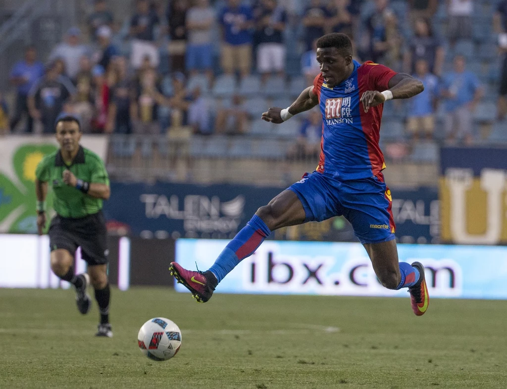 Wilfried Zaha błyskawicznie zdobył bramkę Wilfried Zaha błyskawicznie zdobył bramkę