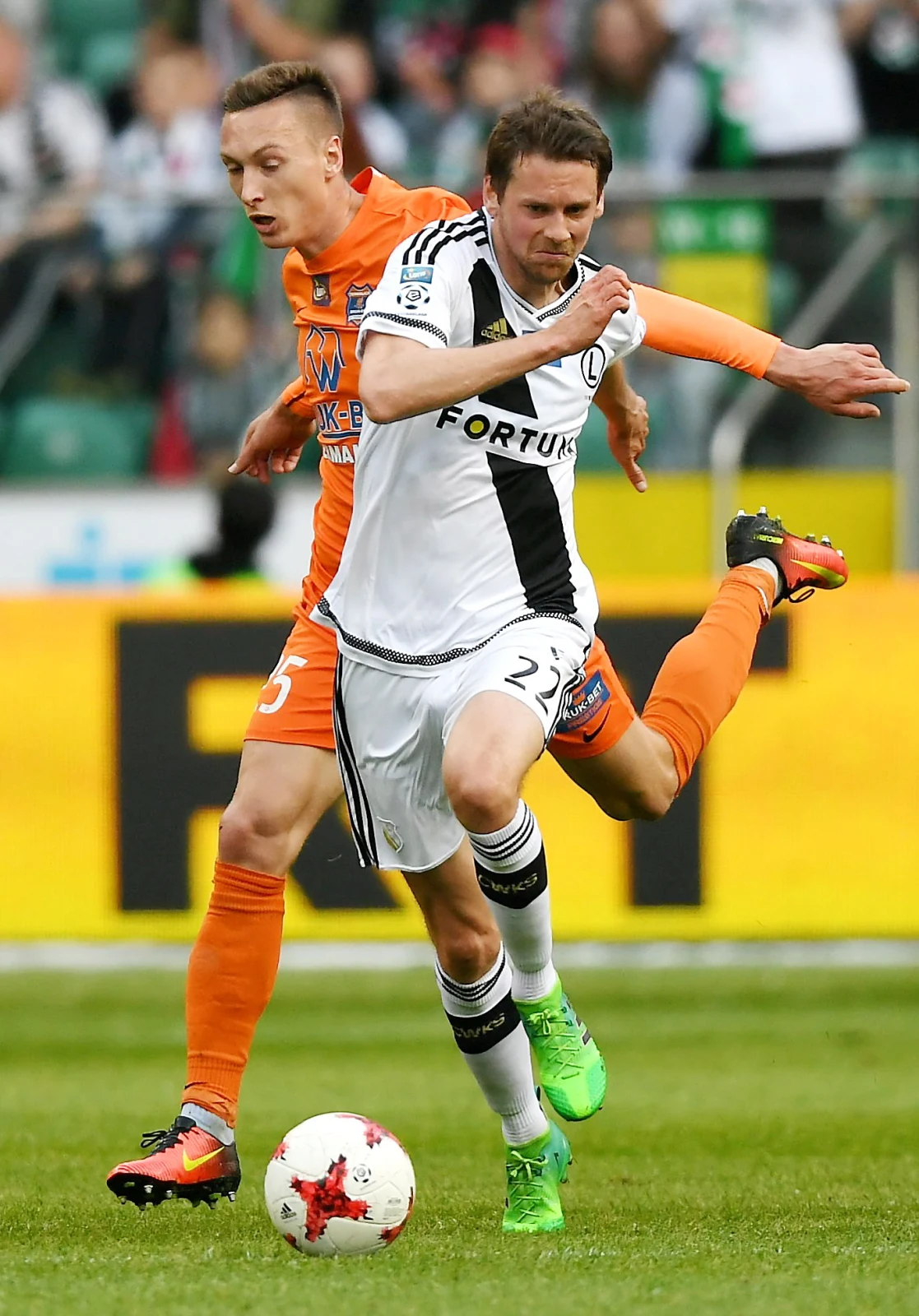 Legia Warszawa pokonała 6-0 Bruk-Bet Termalicę Nieciecza w 33. kolejce Lotto Ekstraklasy