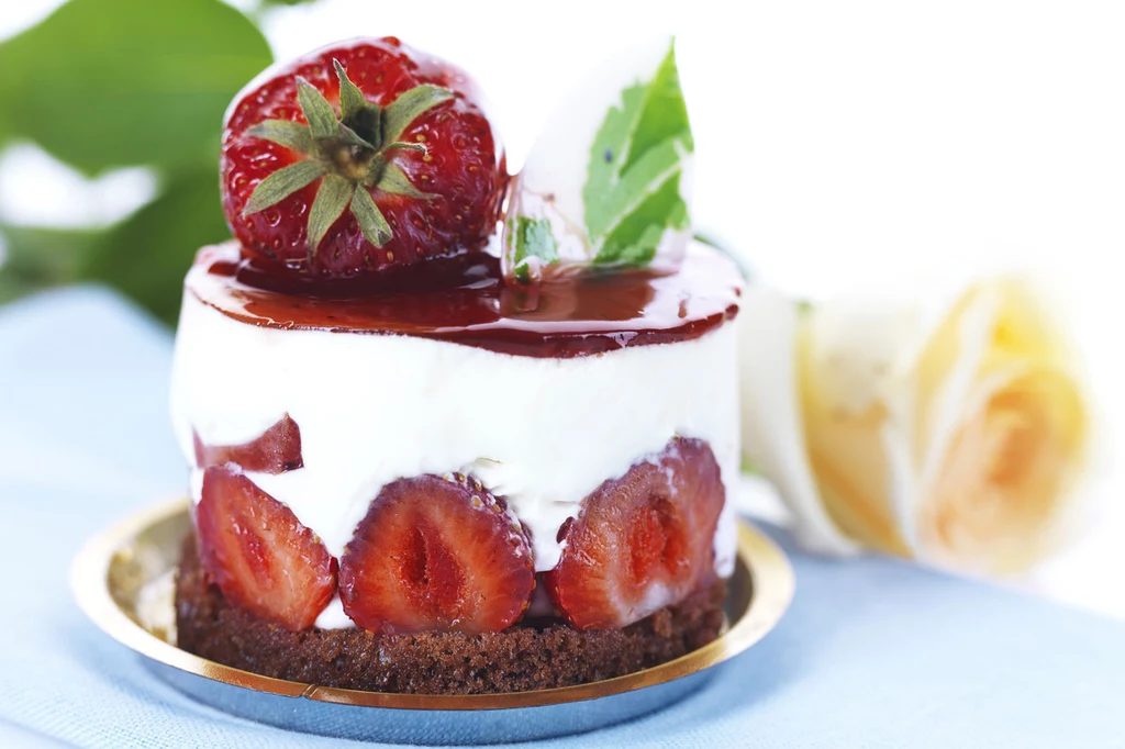 Wykwintny tort serowy Wykwintny tort serowy