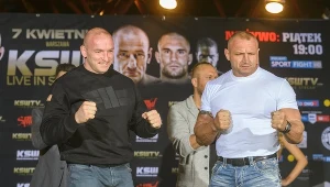 Tyberiusz Kowalczyk i Mariusz Pudzianowski