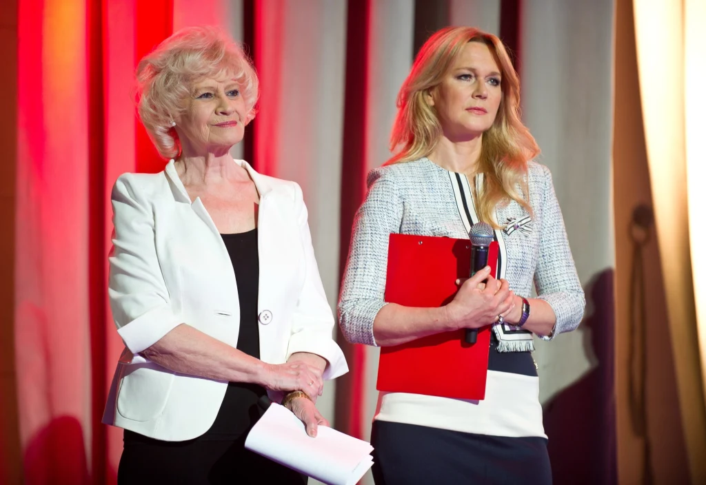 Krystyna Loska i Grażyna Torbicka