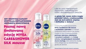 NIVEA Care Shower Silk mousse