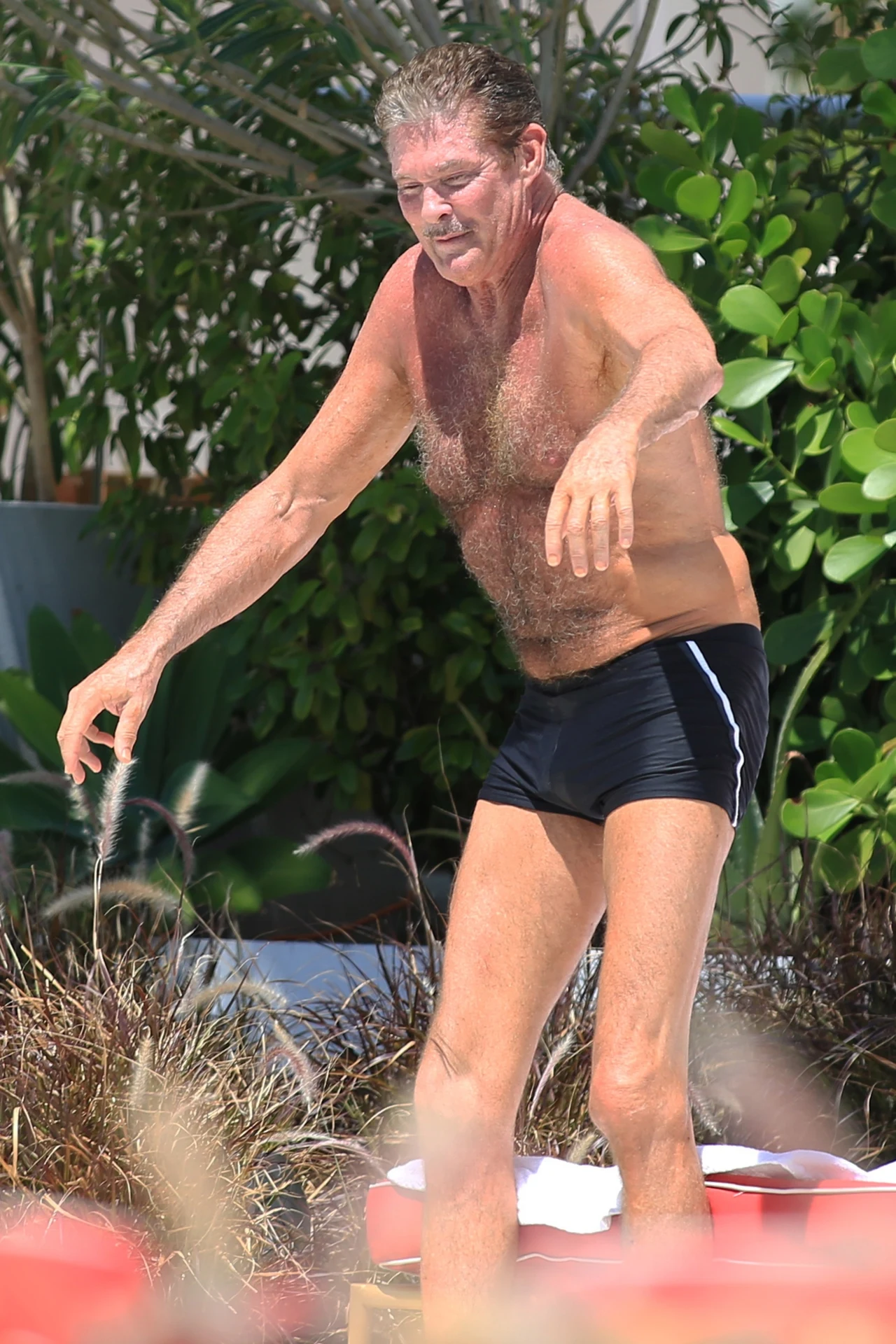 David Hasselhoff i Hayley Roberts David Hasselhoff i Hayley Roberts