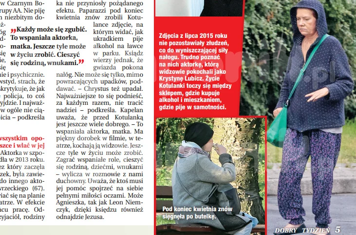O sytuacji Agnieszki Kotulanki pisze "Dobry Tydzień" O sytuacji Agnieszki Kotulanki pisze "Dobry Tydzień"
