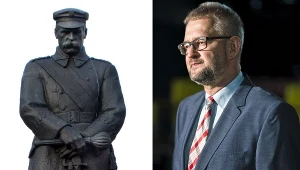 Zdaniem Rafała A. Ziemkiewicza na Polskę pada "złowrogi cień" Marszałka Józefa Piłsudskiego (fot. Krzysztof Chojnacki / Stanisław Kuciak)