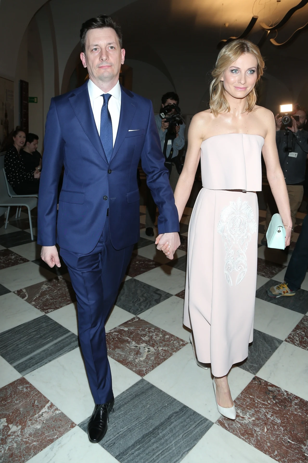 Joanna Moro z mężem Joanna Moro z mężem