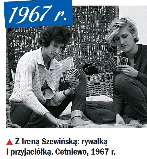 Ewa Kłobukowska, Irena Szewińska Ewa Kłobukowska, Irena Szewińska