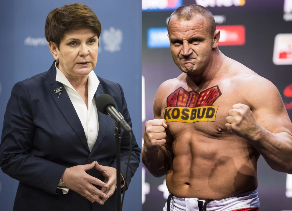 Beata Szydło, Mariusz Pudzianowski