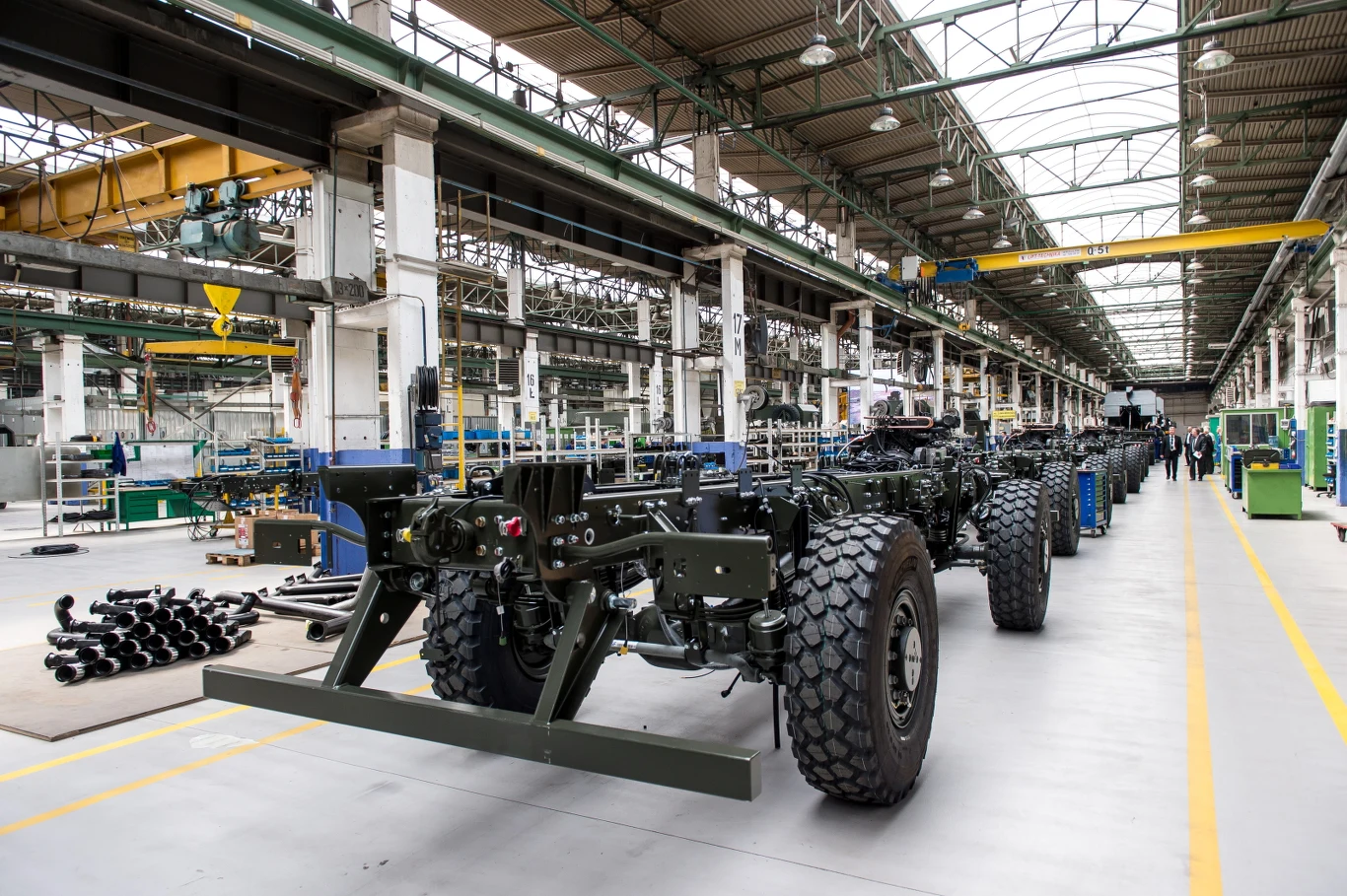 Produkcja wojskowych Jelczy