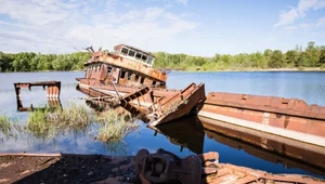 Radioaktywny port w Czarnobylu