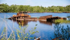 Port w Czarnobylu. Radioaktywna strefa zamknięta