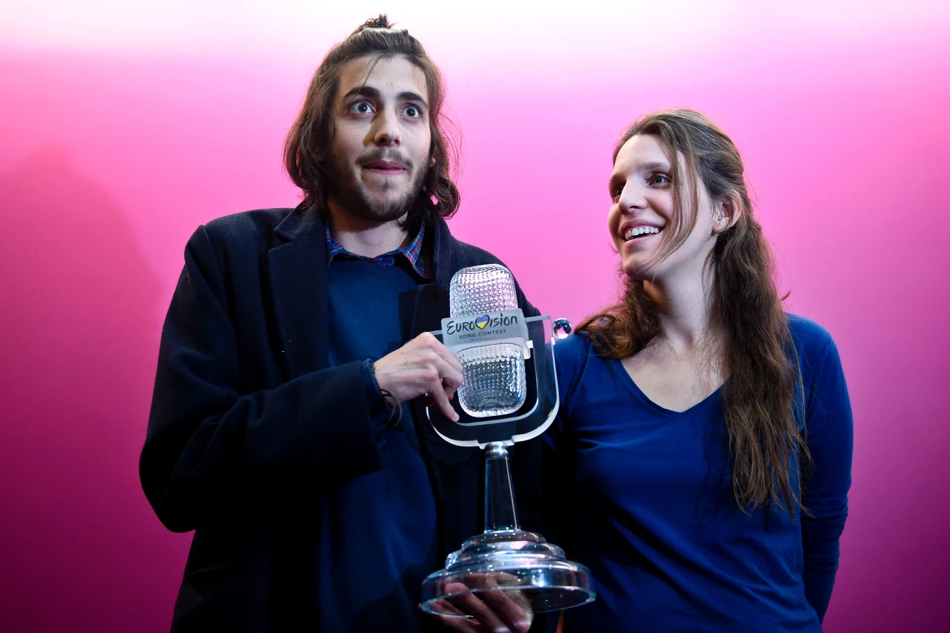 Salvador Sobral z siostrą Luisą Salvador Sobral z siostrą Luisą