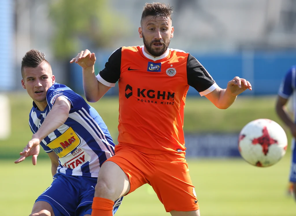 Wisła Płock - Zagłębie Lubin 1-2 w meczu 35. kolejki Ekstraklasy