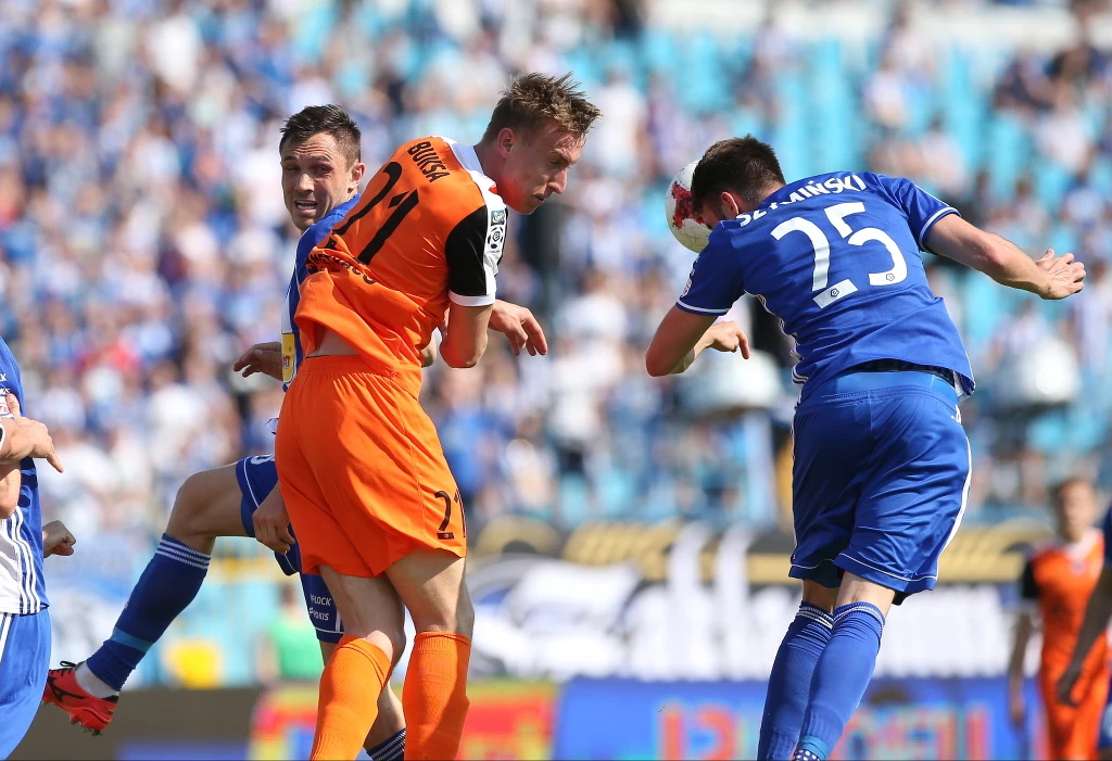 Wisła Płock - Zagłębie Lubin 1-2 w meczu 35. kolejki Ekstraklasy